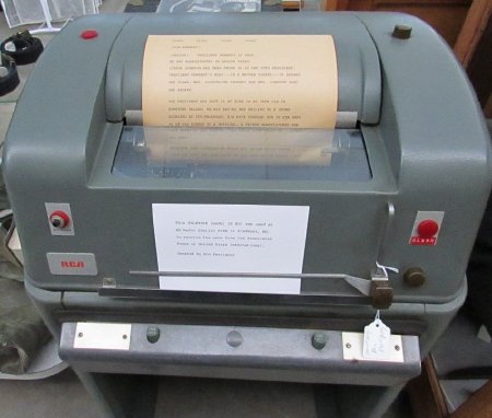 RCA Teletype